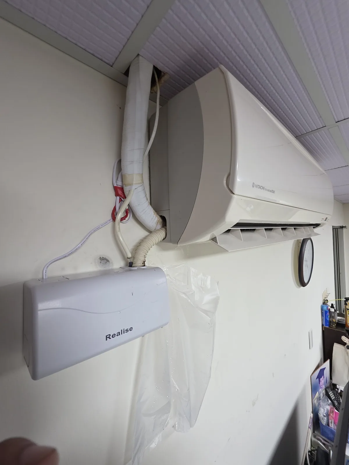 空調排水器更換靜音型設備施工紀錄